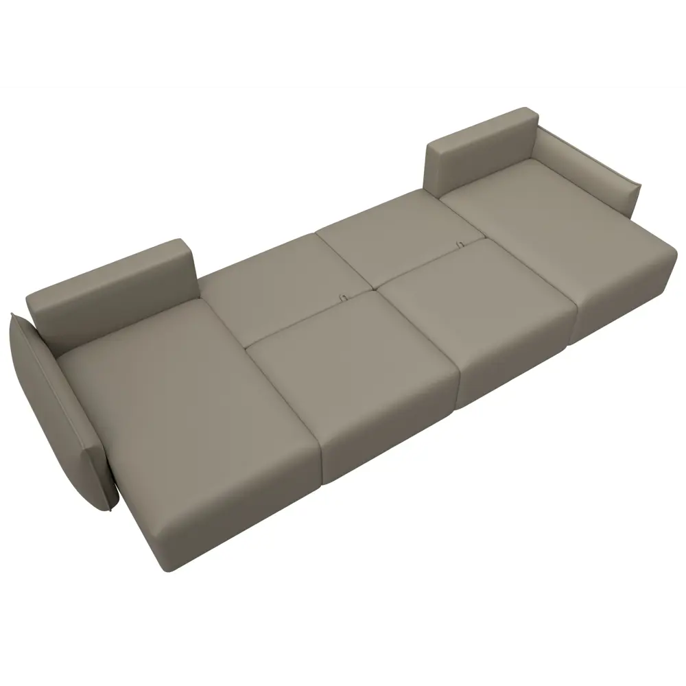 Фото 9 Диван П-образный Лига-051 НПБ Лонг Лига диванов 129894 420x96x160 см экокожа цвет grifon 04 бежевый Фото 9 Диван П-образный Лига-051 НПБ Лонг Лига диванов 129894 420x96x160 см экокожа цвет grifon 04 бежевый