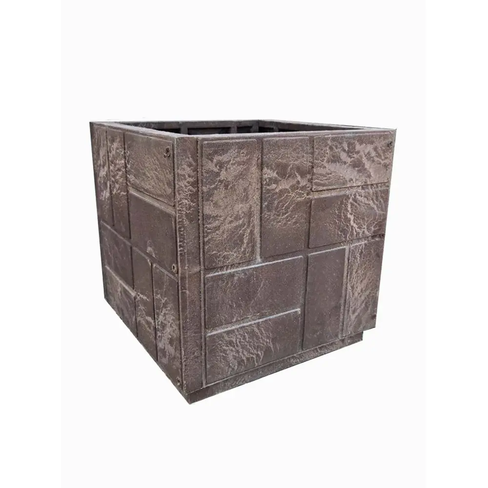 Фото 3 Кашпо Неокомпозит Каш8К-33 К 35x35x34 см 33 л полимерно-композитный коричневый Фото 3 Кашпо Неокомпозит Каш8К-33 К 35x35x34 см 33 л полимерно-композитный коричневый