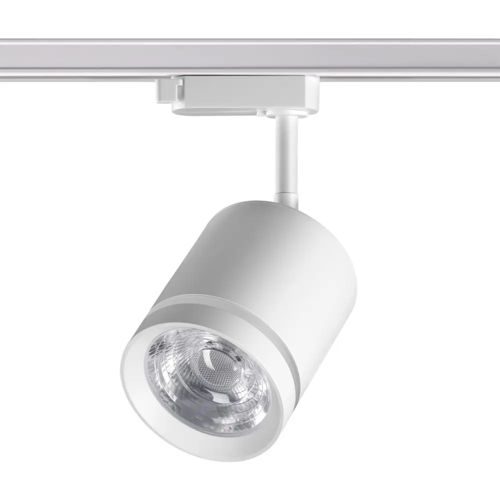 Фото Трековый Светильник Novotech 358802 Arum светодиодный 15 Вт однофазный 6.5 м² цвет белый Фото Трековый Светильник Novotech 358802 Arum светодиодный 15 Вт однофазный 6.5 м² цвет белый