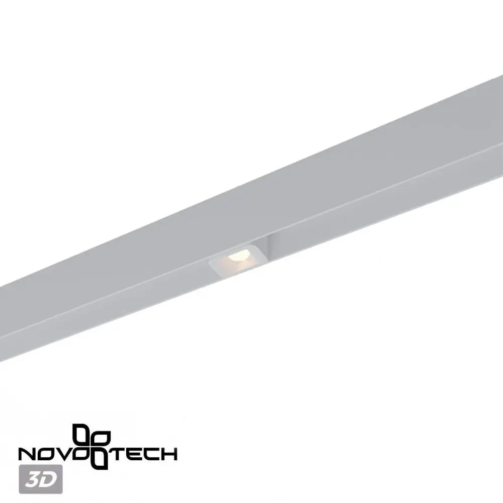 Фото 4 Трековый светильник спот светодиодный Novotech 359512 3 Вт однофазный теплый белый (желтый) свет цвет белый Фото 4 Трековый светильник спот светодиодный Novotech 359512 3 Вт однофазный теплый белый (желтый) свет цвет белый