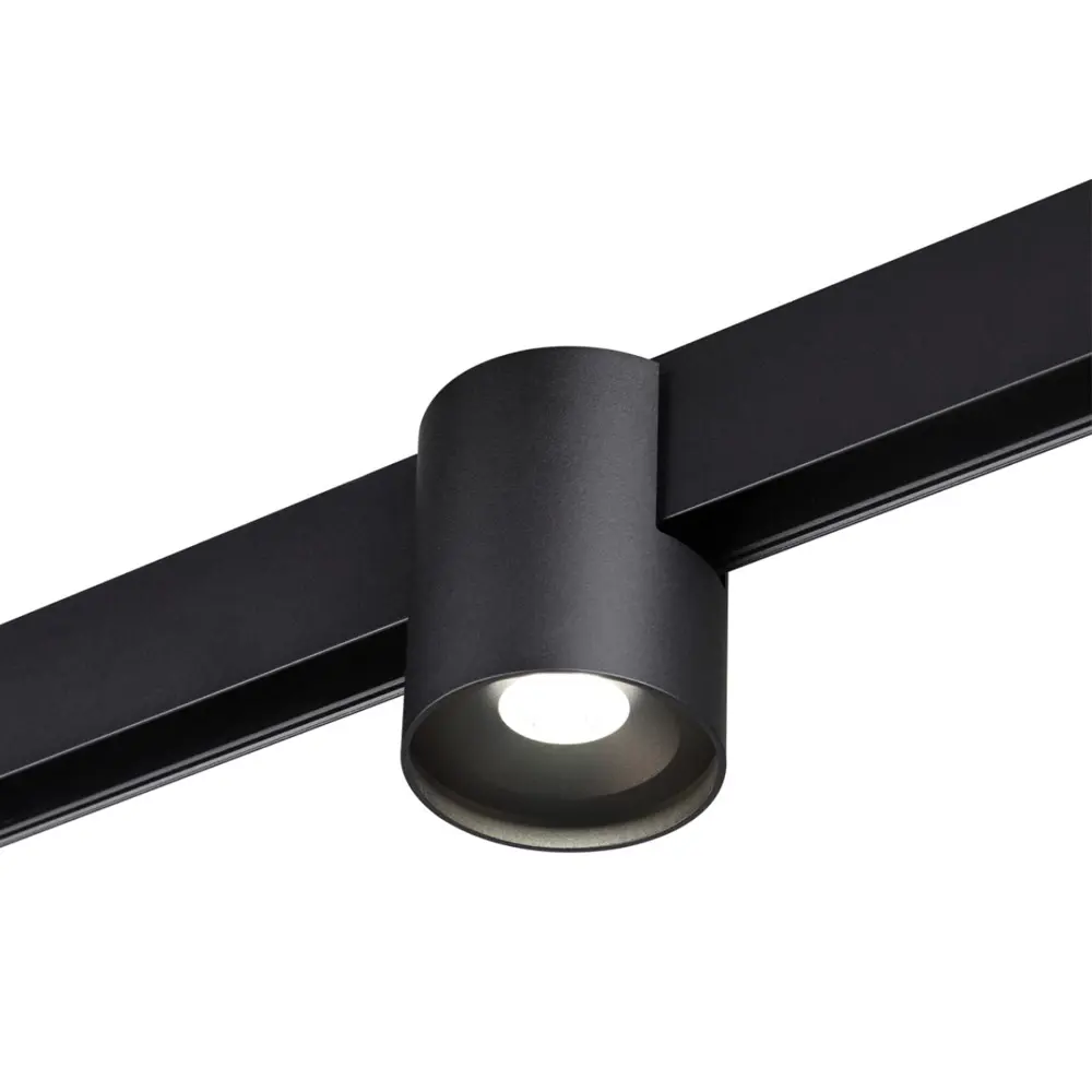 Фото 2 Трековый светильник спот светодиодный Novotech 359517 10 Вт магнитный регулируемый белый свет цвет черный Фото 2 Трековый светильник спот светодиодный Novotech 359517 10 Вт магнитный регулируемый белый свет цвет черный