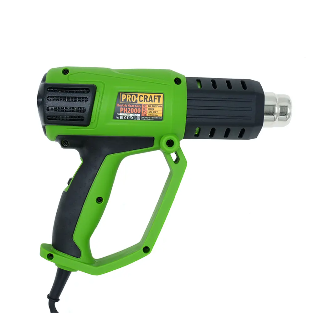 Фото 4 Фен технический сетевой Procraft Ph2000, 2000 Вт Фото 4 Фен технический сетевой Procraft Ph2000, 2000 Вт