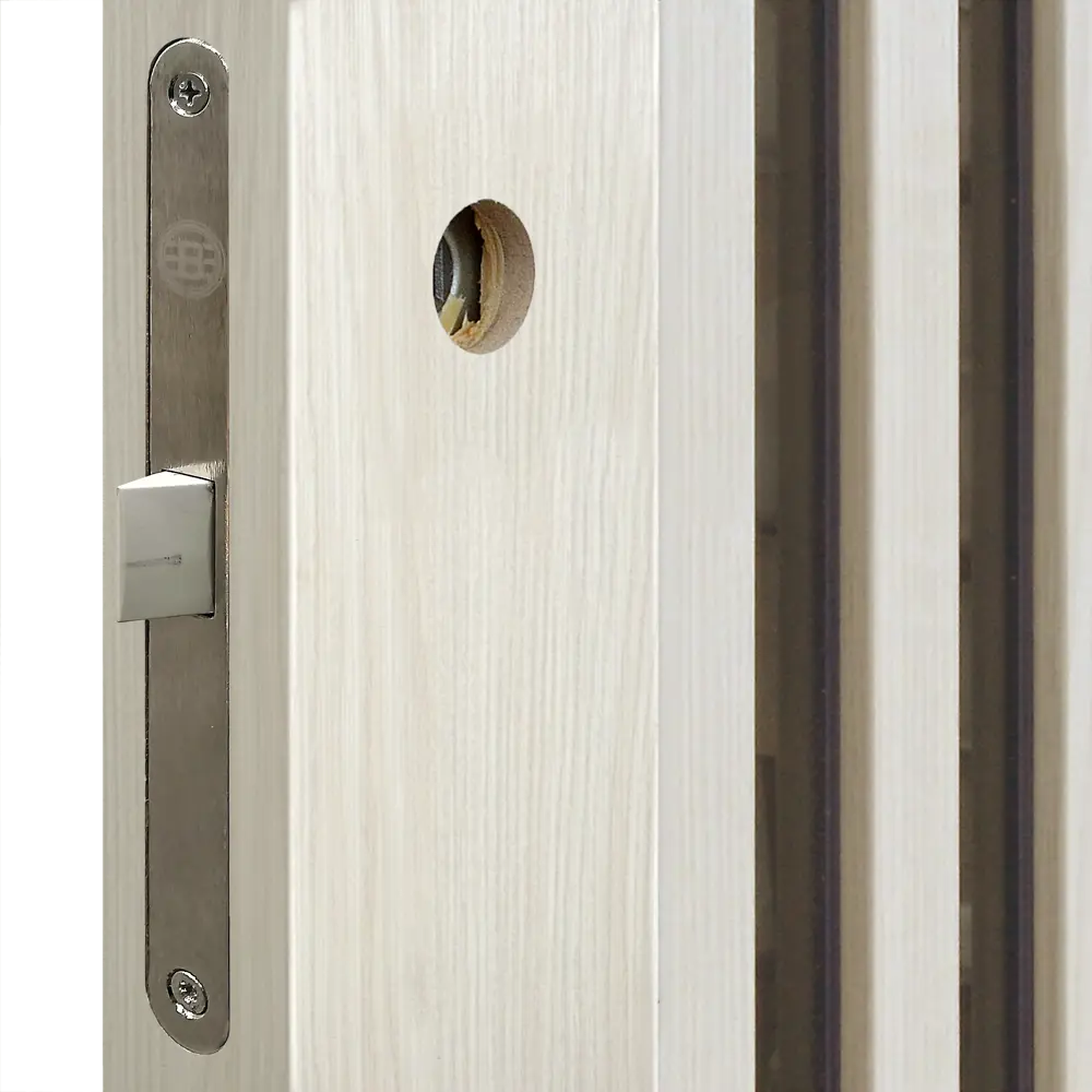 Фото 5 Дверь межкомнатная глухая Artens Дукато 70x200 см Hardflex цвет бора с замком и петлями Фото 5 Дверь межкомнатная глухая Artens Дукато 70x200 см Hardflex цвет бора с замком и петлями