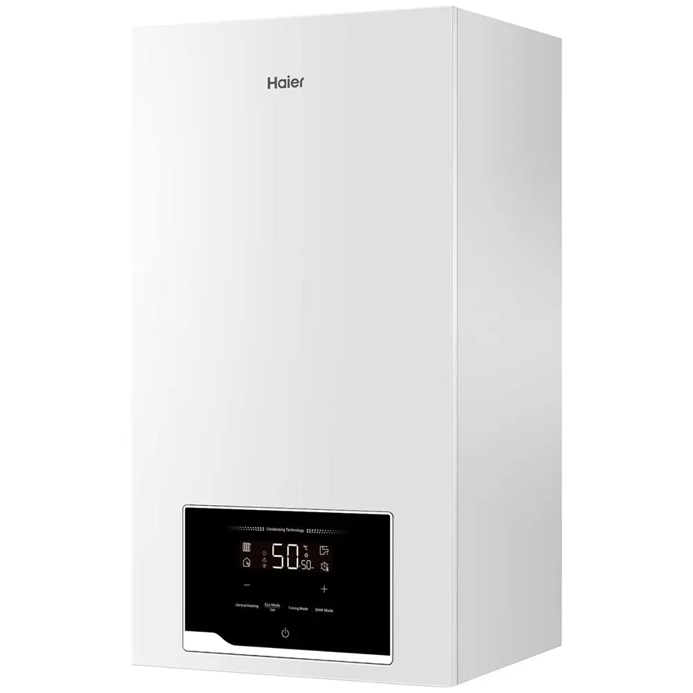 Фото 2 Газовый котел конденсационный 24.6 кВт Haier Greenline 1.26 ti 591271 одноконтурный настенный