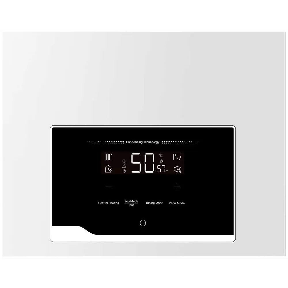 Фото 4 Газовый котел конденсационный 24.6 кВт Haier Greenline 1.26 ti 591271 одноконтурный настенный Фото 4 Газовый котел конденсационный 24.6 кВт Haier Greenline 1.26 ti 591271 одноконтурный настенный