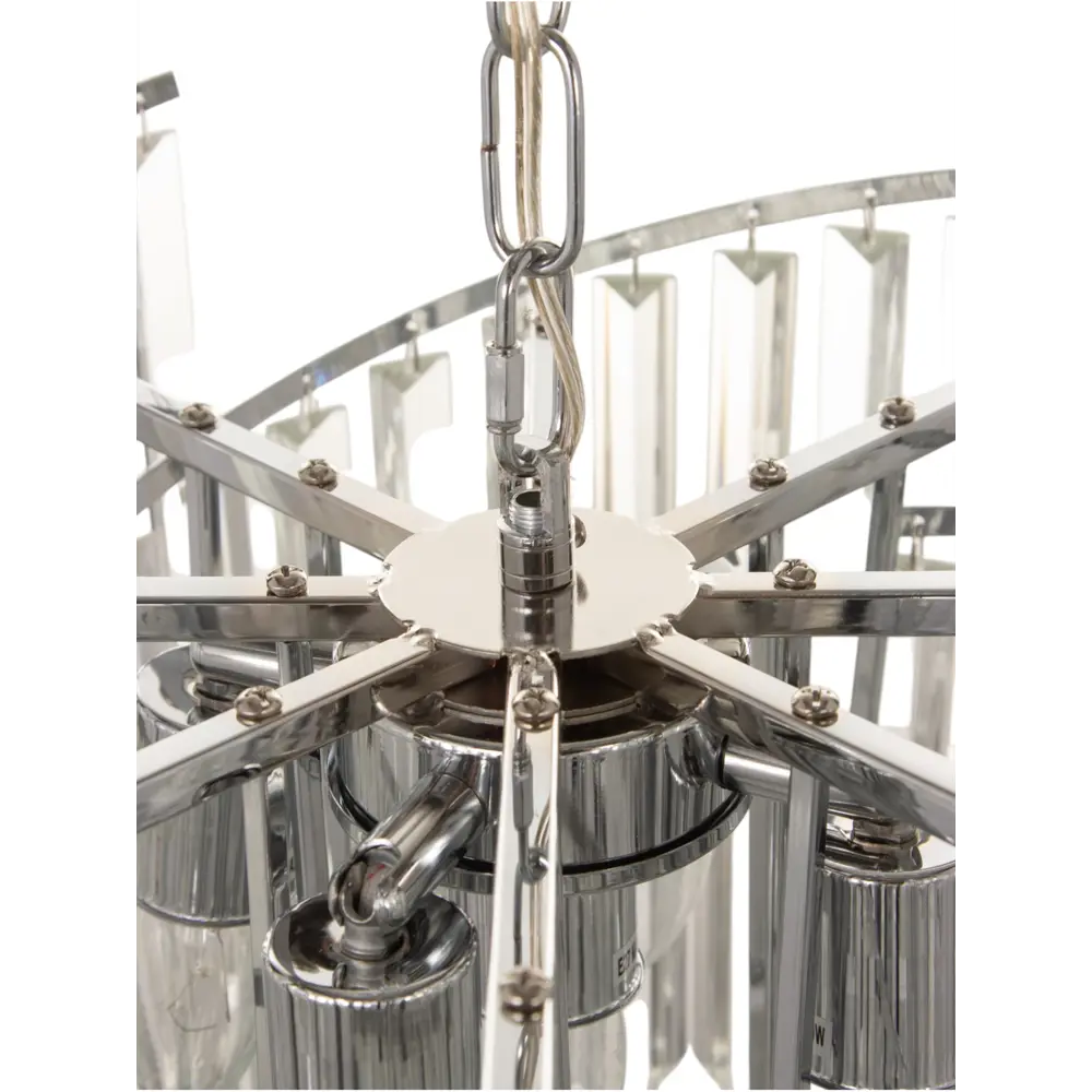 Фото 7 Люстра подвесная Bayerlux Сима-ленд 10777424 5 ламп 3 м² цвет серый Фото 7 Люстра подвесная Bayerlux Сима-ленд 10777424 5 ламп 3 м² цвет серый