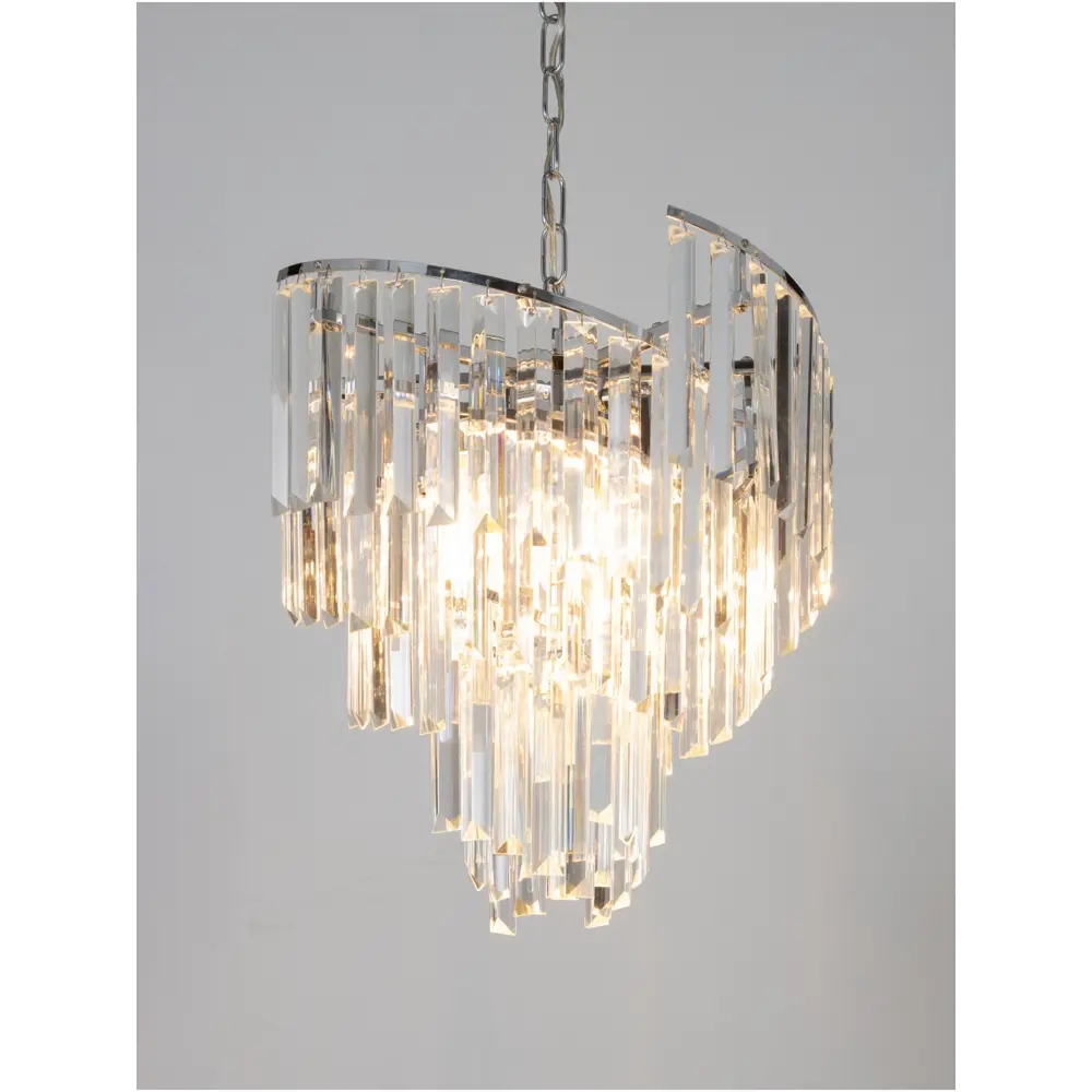 Фото 3 Люстра подвесная Bayerlux Сима-ленд 10777424 5 ламп 3 м² цвет серый Фото 3 Люстра подвесная Bayerlux Сима-ленд 10777424 5 ламп 3 м² цвет серый