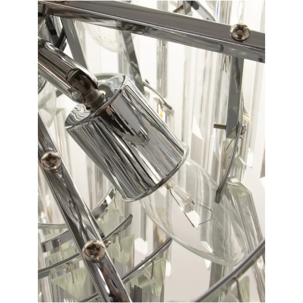 Фото 9 Люстра подвесная Bayerlux Сима-ленд 10777424 5 ламп 3 м² цвет серый Фото 9 Люстра подвесная Bayerlux Сима-ленд 10777424 5 ламп 3 м² цвет серый