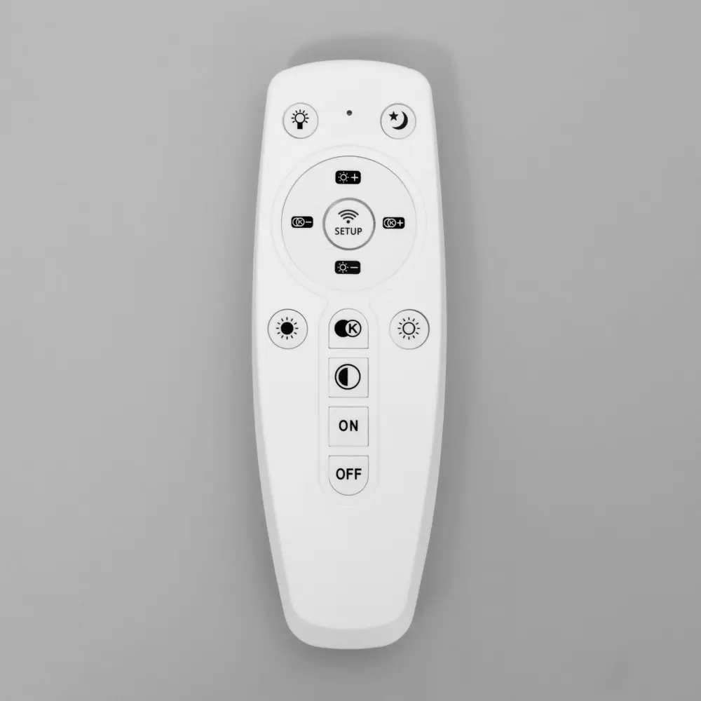 Фото 10 Люстра потолочная светодиодная Bayerlux 9643816 с пультом управления 3 м² регулируемый белый свет цвет белый