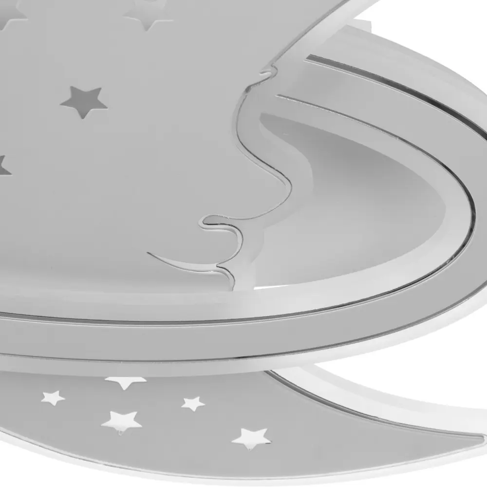 Фото 8 Люстра потолочная светодиодная Bayerlux 9643816 с пультом управления 3 м² регулируемый белый свет цвет белый