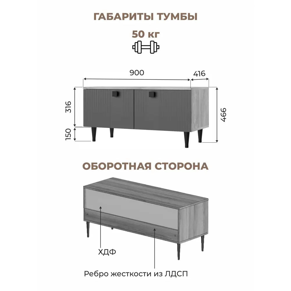 Фото 4 Тумба под телевизор Элика мебель 891961_нортон_90_белый-табачный 90х46.6х41.6 см ЛДСП цвет белый Фото 4 Тумба под телевизор Элика мебель 891961_нортон_90_белый-табачный 90х46.6х41.6 см ЛДСП цвет белый