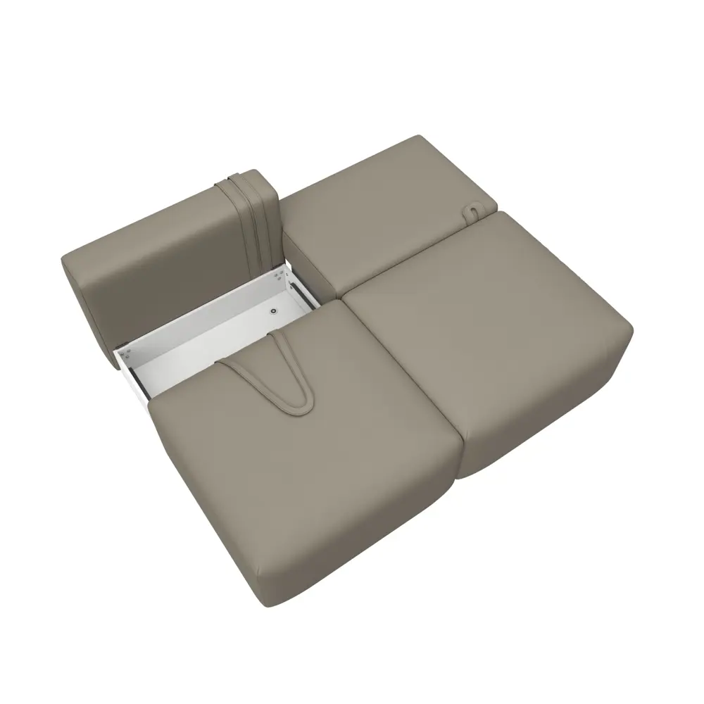 Фото 8 Диван раскладной Лига диванов 130048 200x84x118 см эко-кожа цвет grifon 04 бежевый Фото 8 Диван раскладной Лига диванов 130048 200x84x118 см эко-кожа цвет grifon 04 бежевый