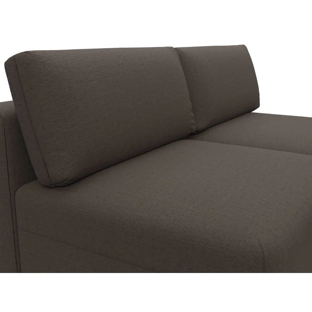 Фото 4 Диван раскладной Лига диванов 129714 200x84x187 см рогожка цвет амур 05 коричневый