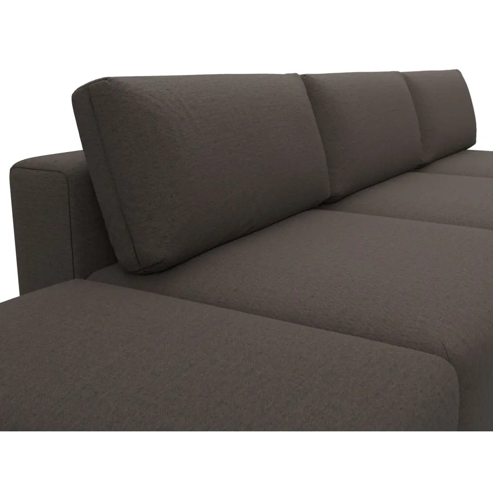 Фото 4 Диван раскладной Лига диванов 129719 367x84x187 см рогожка цвет амур 05 коричневый Фото 4 Диван раскладной Лига диванов 129719 367x84x187 см рогожка цвет амур 05 коричневый