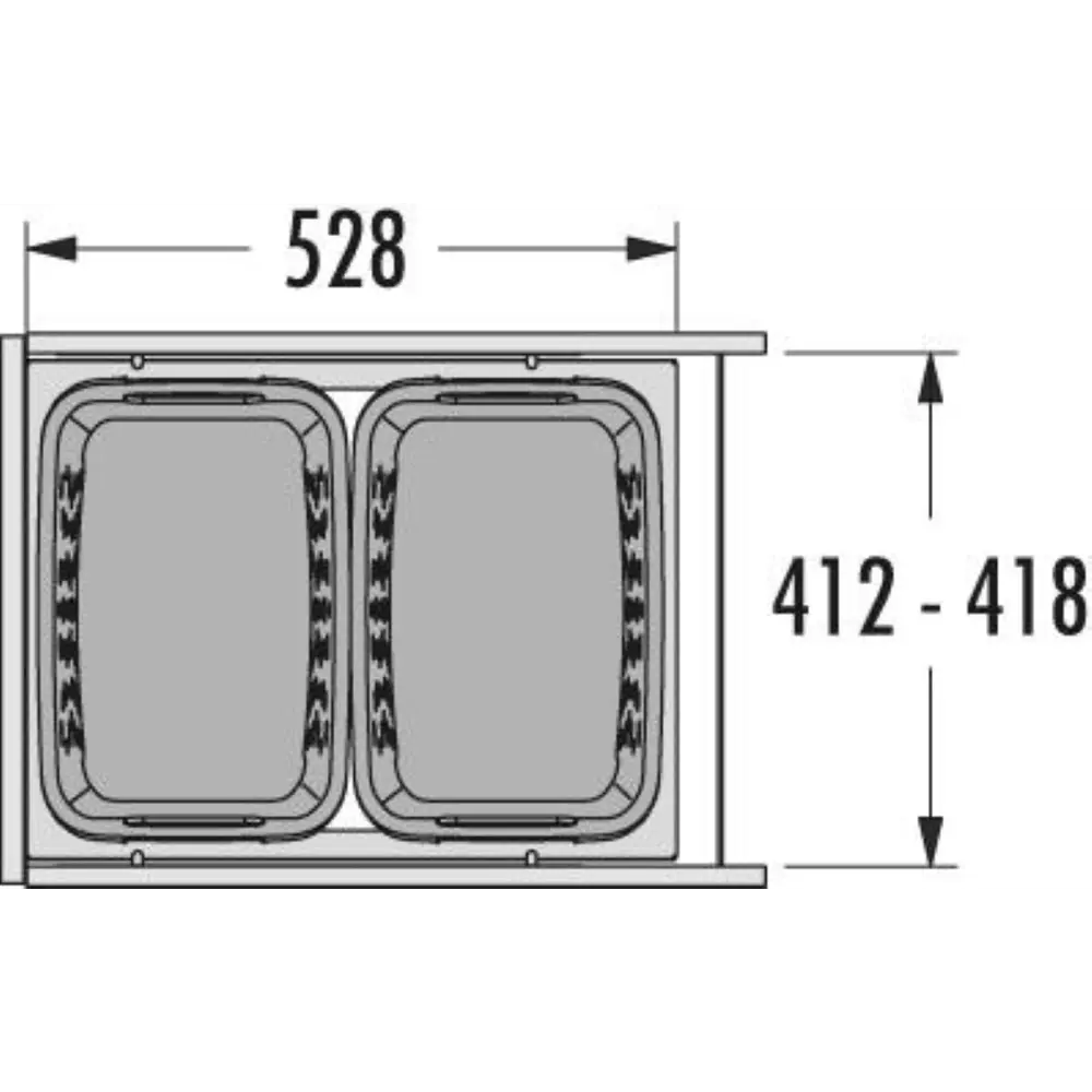 Фото 3 Корзина для белья Hailo 3270811 41.8x54.5x52.8 см Пластик цвет белый Фото 3 Корзина для белья Hailo 3270811 41.8x54.5x52.8 см Пластик цвет белый