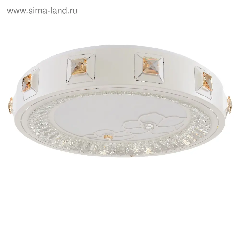 Фото 2 Люстра потолочная светодиодная Bayerlux 4605532 с пультом управления 3 м² регулируемый белый свет цвет белый