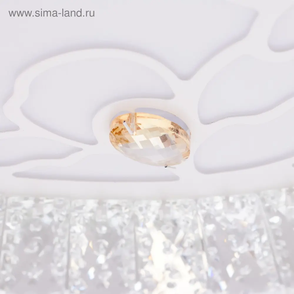 Фото 7 Люстра потолочная светодиодная Bayerlux 4605532 с пультом управления 3 м² регулируемый белый свет цвет белый