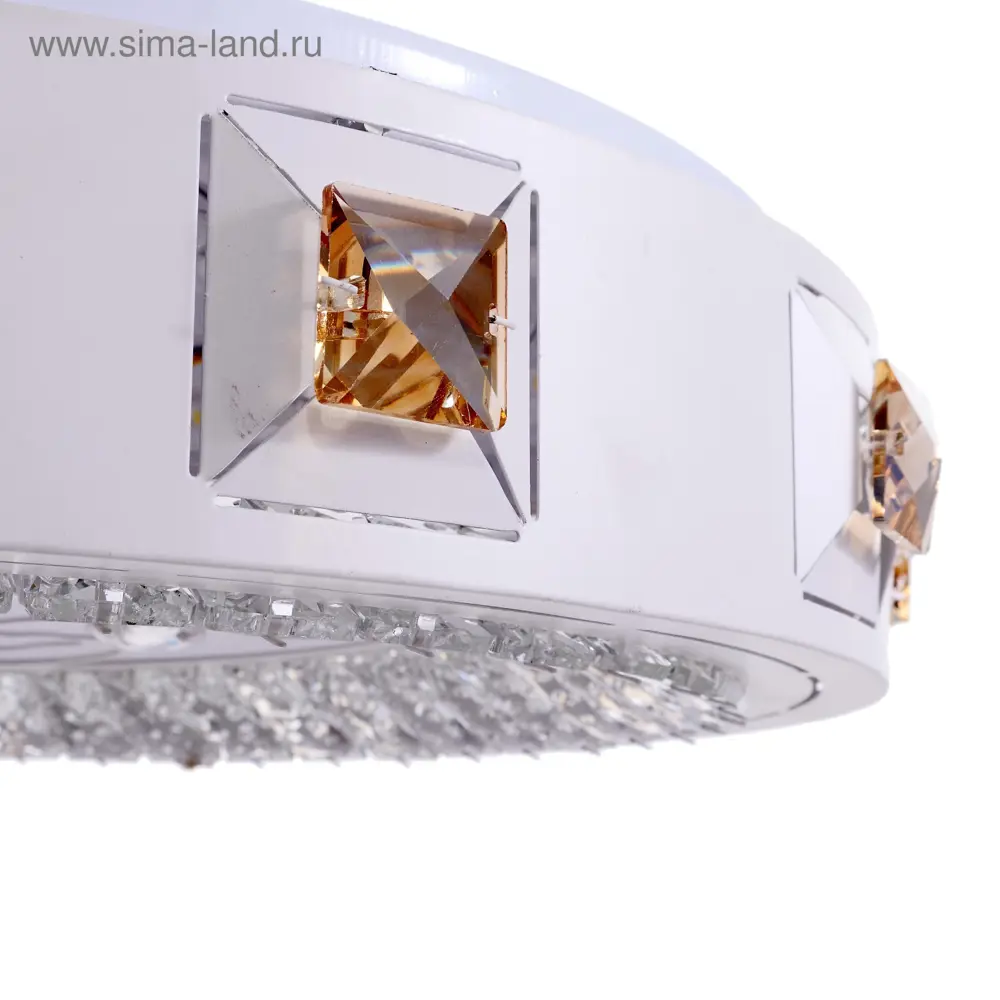 Фото 6 Люстра потолочная светодиодная Bayerlux 4605532 с пультом управления 3 м² регулируемый белый свет цвет белый