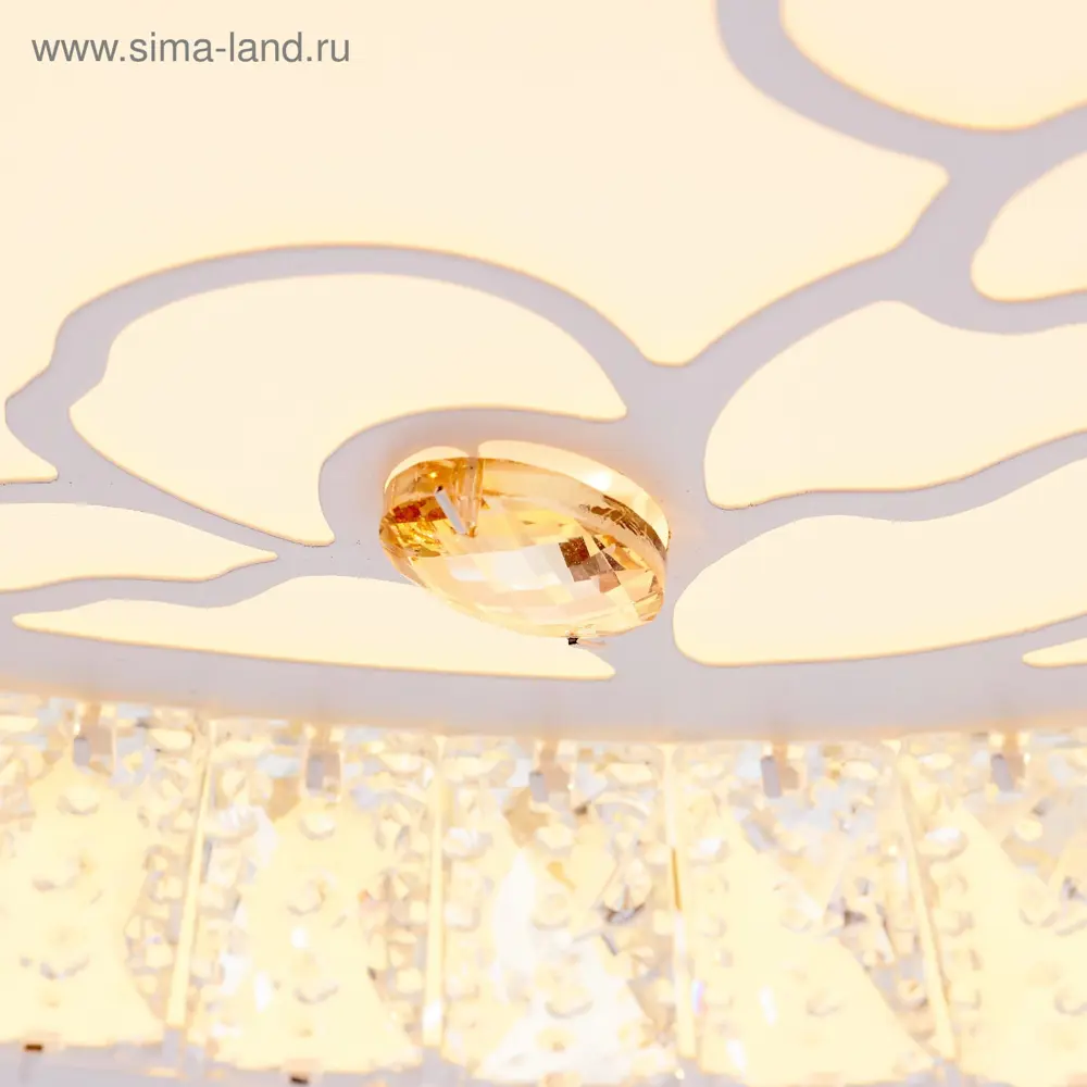 Фото 9 Люстра потолочная светодиодная Bayerlux 4605532 с пультом управления 3 м² регулируемый белый свет цвет белый