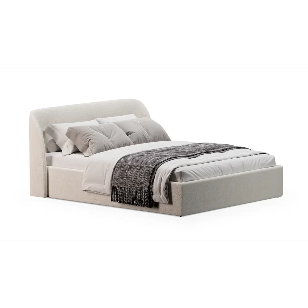 Фото Кровать Mebelroom Мосс Соул000 ЛДСП 163x95x214 см цвет белый Фото Кровать Mebelroom Мосс Соул000 ЛДСП 163x95x214 см цвет белый