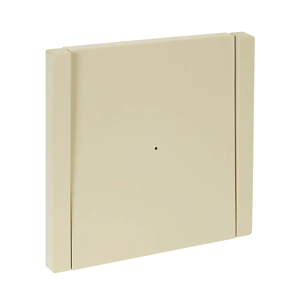 Фото Выключатель проходной встраиваемый Iek Forte&Piano FP-V12-1-10-1-K10 1 клавиша с подсветкой цвет ваниль