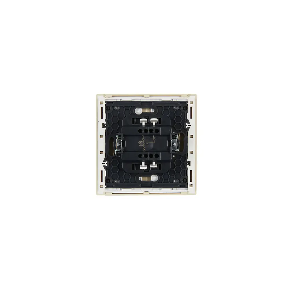 Фото 5 Выключатель проходной встраиваемый Iek Forte&Piano FP-V12-1-10-1-K10 1 клавиша с подсветкой цвет ваниль