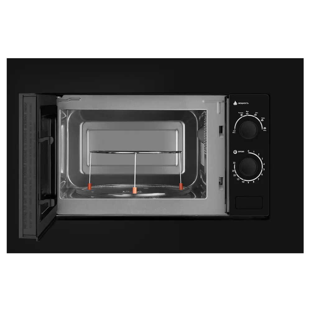Фото 2 Встраиваемая микроволновая печь Weissgauff 2016 BGL 20 л 59.5x38.2x31.6 см цвет черный Фото 2 Встраиваемая микроволновая печь Weissgauff 2016 BGL 20 л 59.5x38.2x31.6 см цвет черный