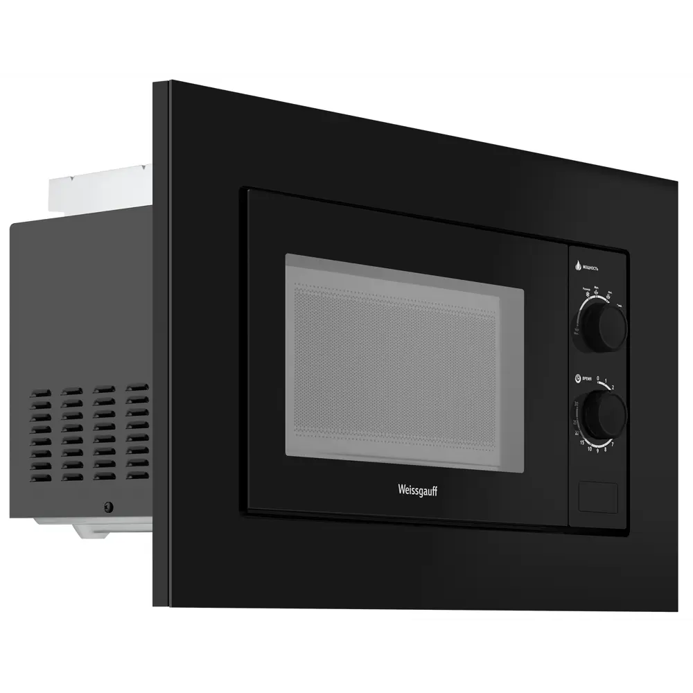 Фото 7 Встраиваемая микроволновая печь Weissgauff 2016 BGL 20 л 59.5x38.2x31.6 см цвет черный Фото 7 Встраиваемая микроволновая печь Weissgauff 2016 BGL 20 л 59.5x38.2x31.6 см цвет черный