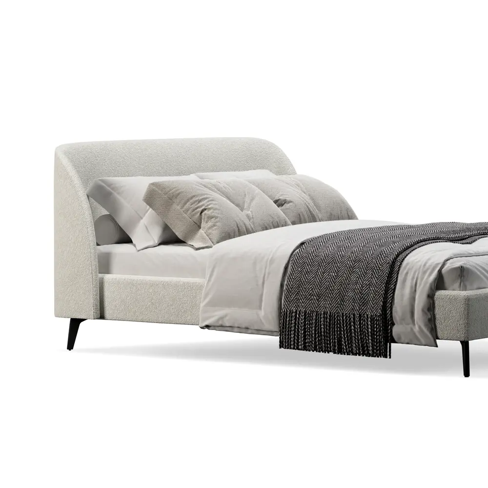 Фото 5 Кровать Mebelroom Мосс Соул000 163x95x214 см ЛДСП цвет белый Фото 5 Кровать Mebelroom Мосс Соул000 163x95x214 см ЛДСП цвет белый