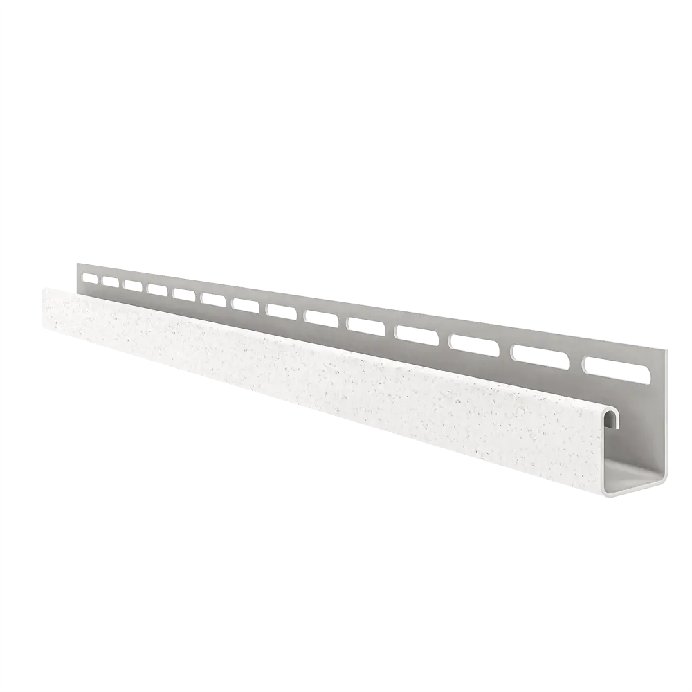 Фото Профиль J-образный для фасадных панелей Технониколь Формлайт 3000x40 мм серый 0.12 м² Фото Профиль J-образный для фасадных панелей Технониколь Формлайт 3000x40 мм серый 0.12 м²