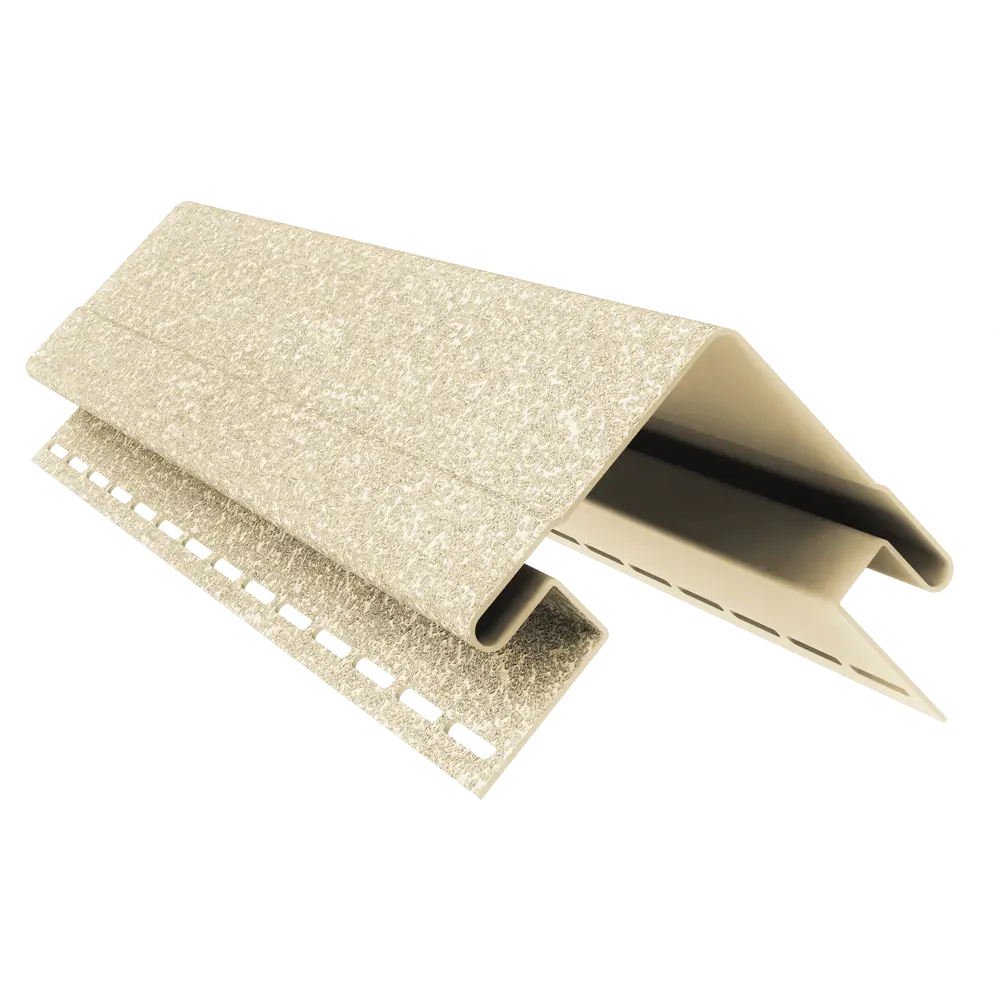 Фото Угол наружный для фасадных панелей Технониколь Формлайт 3000x99 мм песочный 0.297 м² Фото Угол наружный для фасадных панелей Технониколь Формлайт 3000x99 мм песочный 0.297 м²