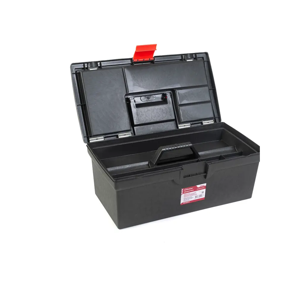 Фото 3 Ящик для инструментов Политех 8064203 410x220x170 см, пластик Фото 3 Ящик для инструментов Политех 8064203 410x220x170 см, пластик