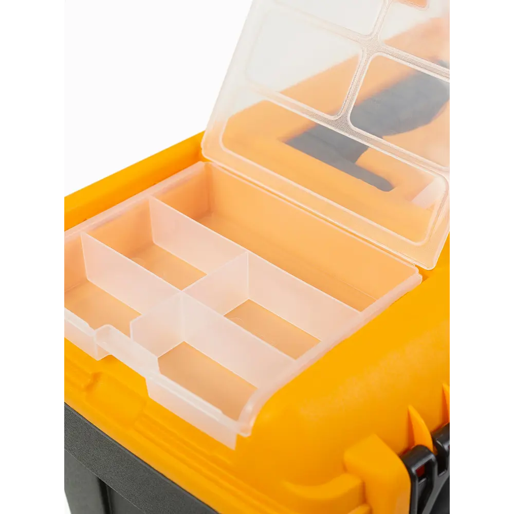 Фото 7 Ящик для инструментов Pobedit 8064603 280x520x270 см, пластик Фото 7 Ящик для инструментов Pobedit 8064603 280x520x270 см, пластик