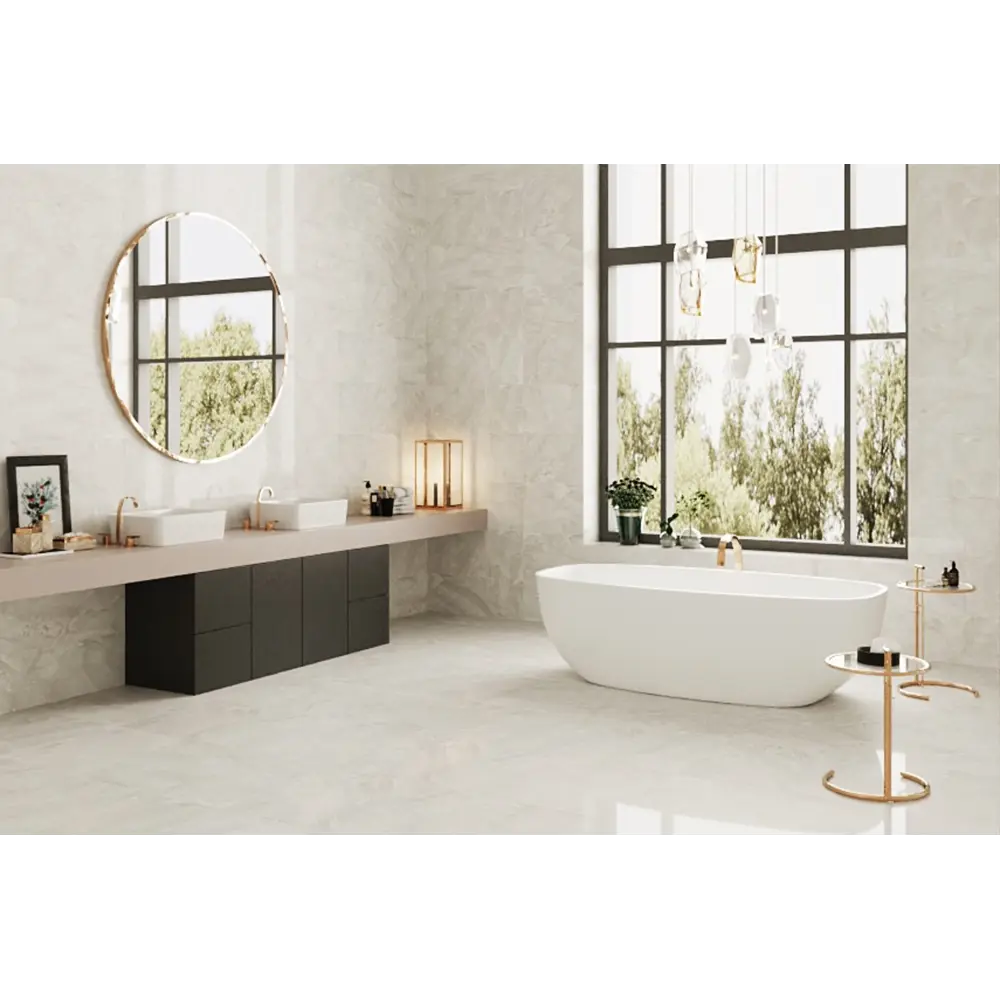 Фото 5 Керамическая плитка Eurotile Bottega 547 32.5x100см цвет серый/серебристый Фото 5 Керамическая плитка Eurotile Bottega 547 32.5x100см цвет серый/серебристый