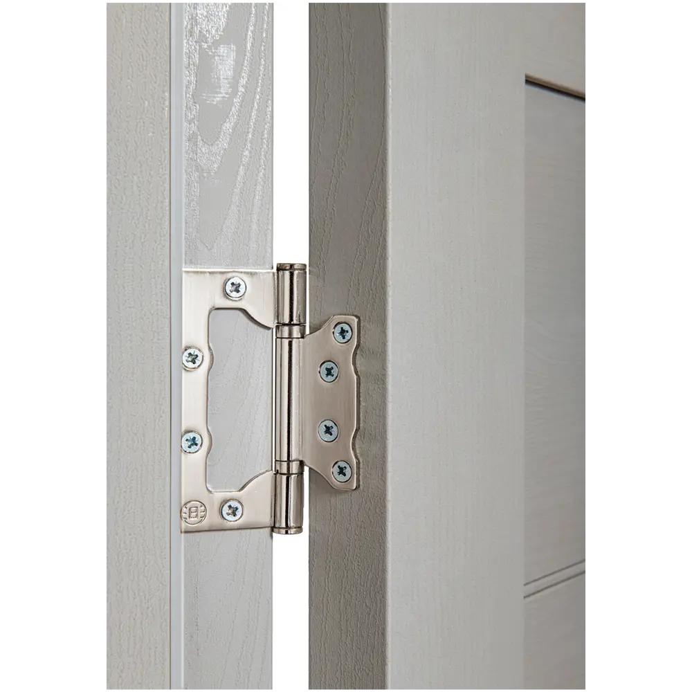 Фото 5 Дверь межкомнатная глухая Легда-29.1 80x200 см Hardflex серый с замком и петлями