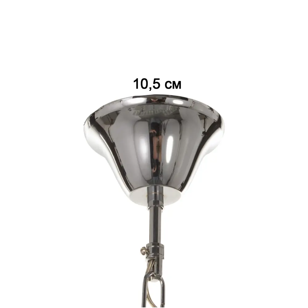 Фото 5 Люстра подвесная Bayerlux Сима-ленд 10777427 9 ламп 3 м² цвет серый