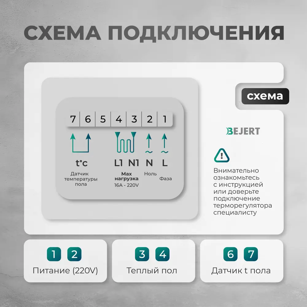Фото 7 Нагревательный мат Bejert 3 м² 585 Вт B741KS32.5-600M1-22 Фото 7 Нагревательный мат Bejert 3 м² 585 Вт B741KS32.5-600M1-22