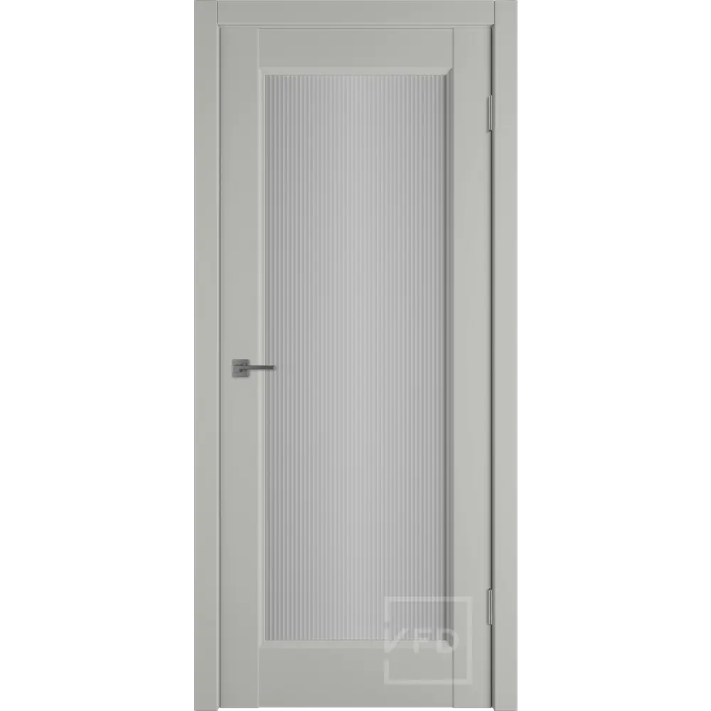 Фото Комплект межкомнатной двери VFD Elegant 1VR остеклённая 200x60см ПВХ цвет emalex taupe с коробом и наличниками Фото Комплект межкомнатной двери VFD Elegant 1VR остеклённая 200x60см ПВХ цвет emalex taupe с коробом и наличниками