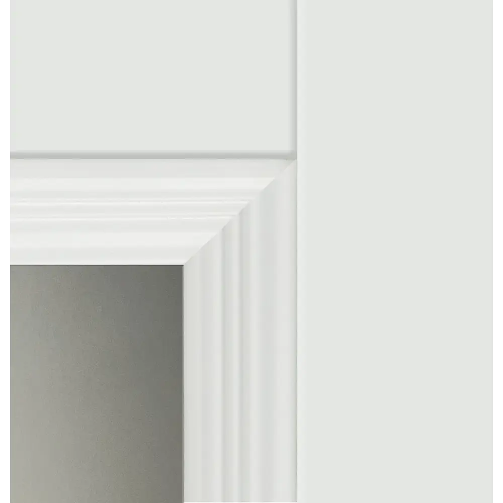 Фото 3 Дверь межкомнатная со стеклом Трилло 60x200 см Hardflex белый с замком и петлями Фото 3 Дверь межкомнатная со стеклом Трилло 60x200 см Hardflex белый с замком и петлями