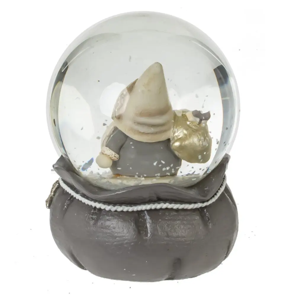 Фото 2 Новогодняя фигурка Гном 936369 9 см серый Фото 2 Новогодняя фигурка Гном 936369 9 см серый