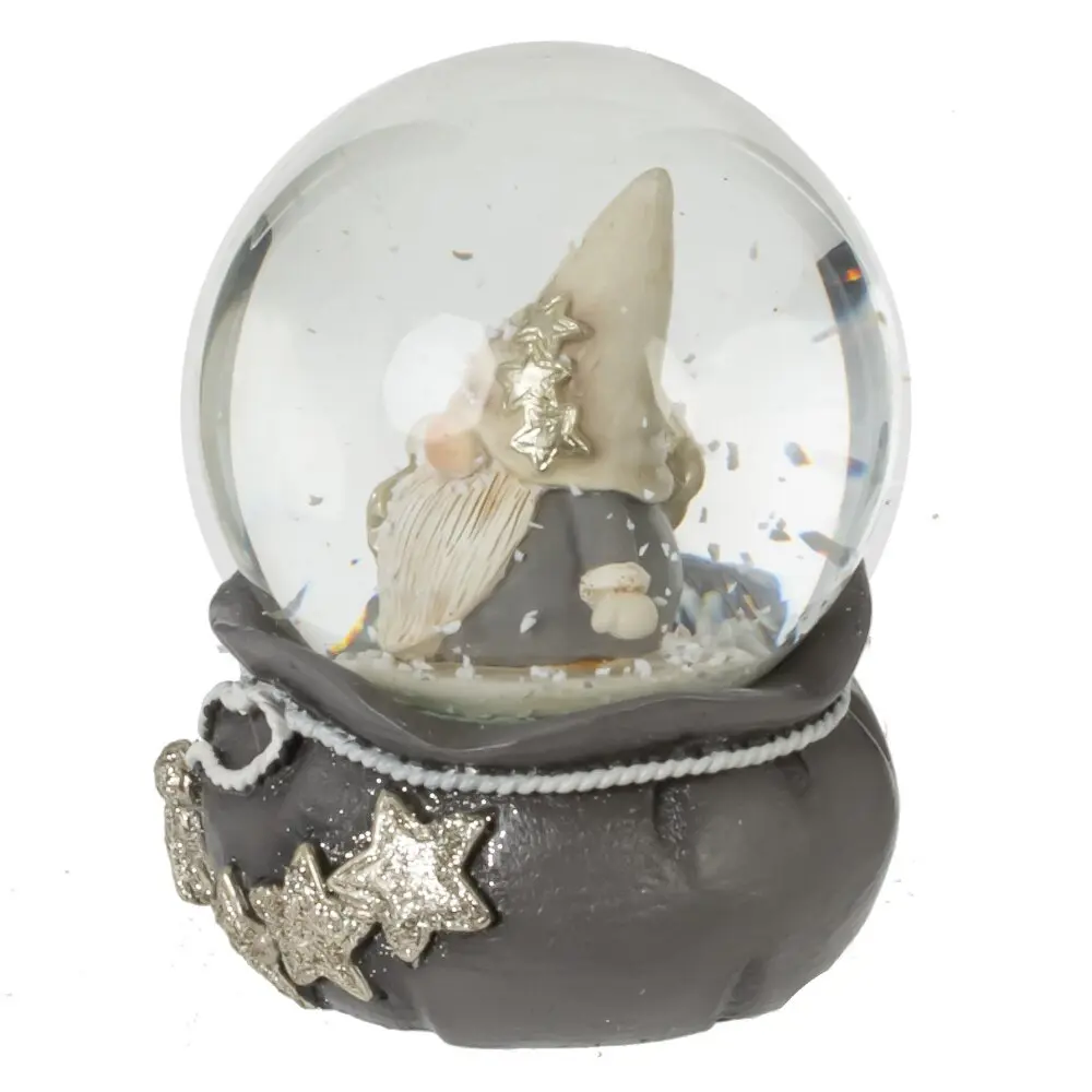 Фото 4 Новогодняя фигурка Гном 936369 9 см серый Фото 4 Новогодняя фигурка Гном 936369 9 см серый