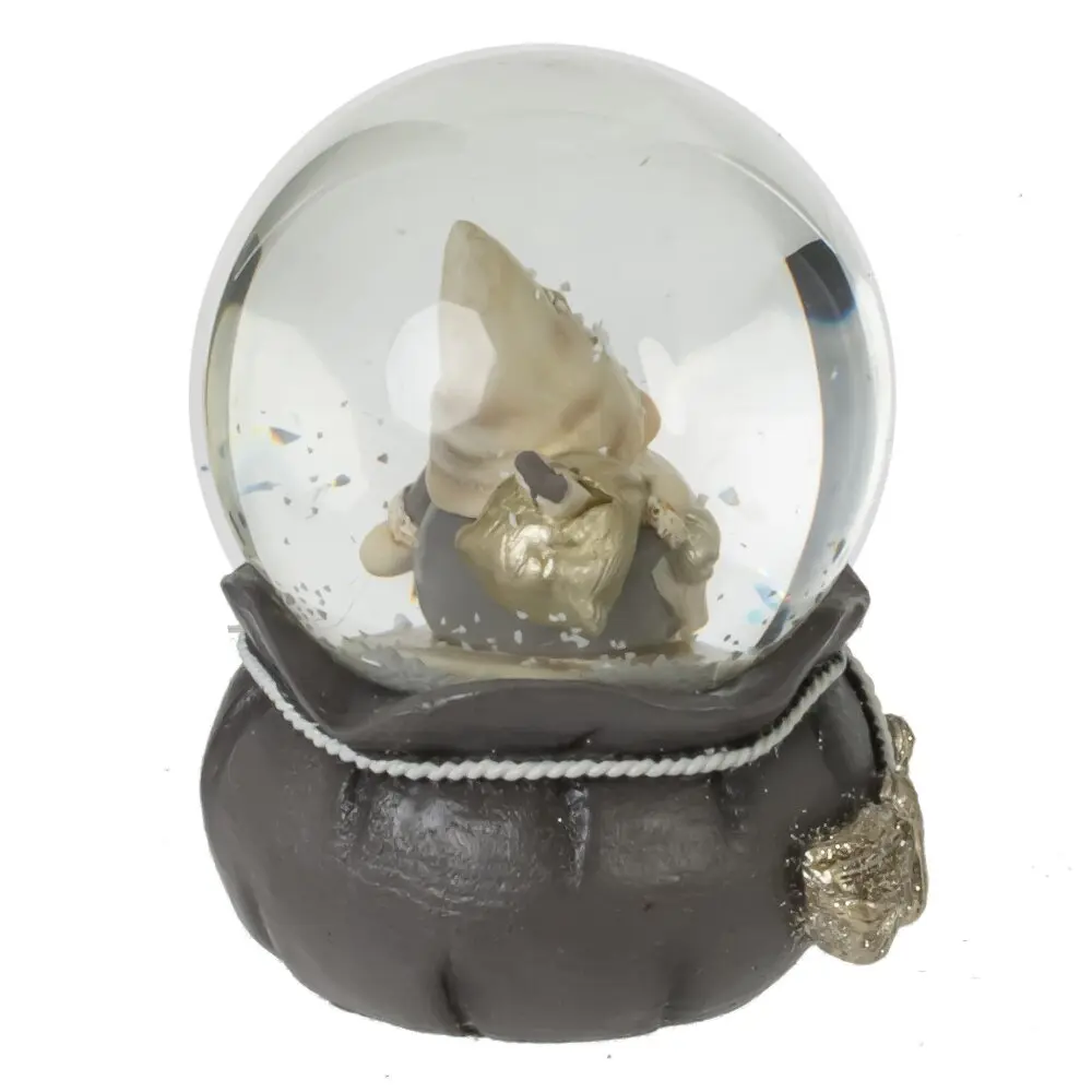 Фото 3 Новогодняя фигурка Гном 936369 9 см серый Фото 3 Новогодняя фигурка Гном 936369 9 см серый