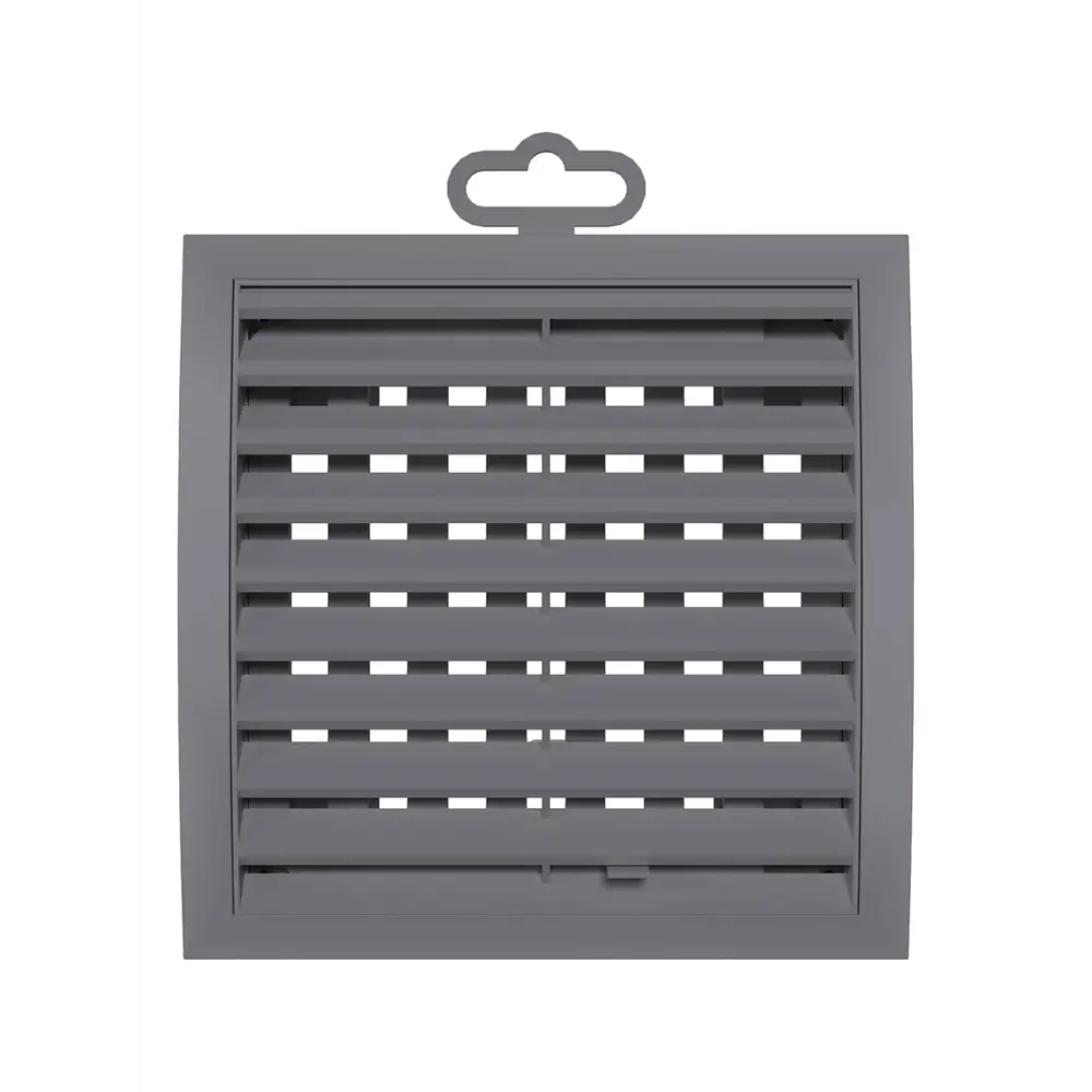 Фото 7 Решётка вентиляционная наружная регулируемая ERA Street Line 150x150 ASA пластик цвет серый Фото 7 Решётка вентиляционная наружная регулируемая ERA Street Line 150x150 ASA пластик цвет серый