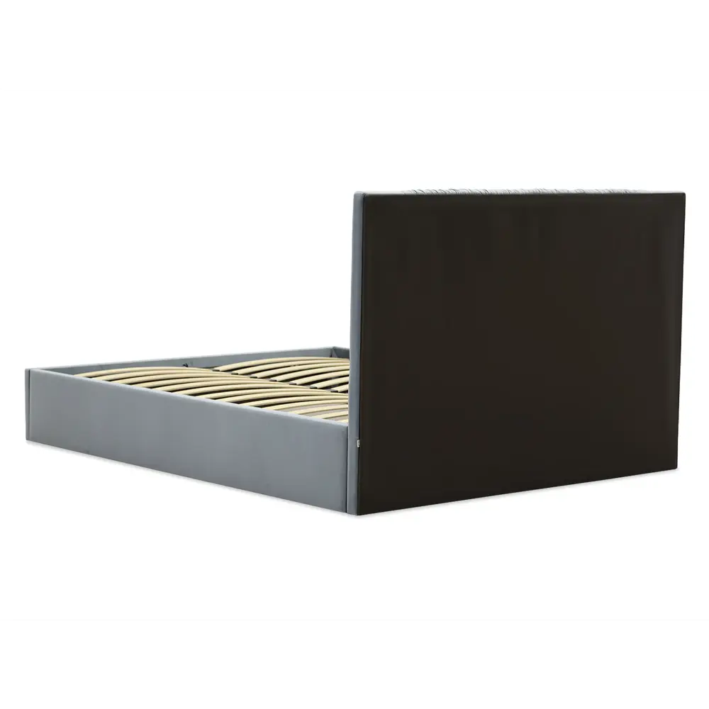 Фото 8 Кровать Ладья Мелилья 170 x 112 x 214 см дерево цвет серый Фото 8 Кровать Ладья Мелилья 170 x 112 x 214 см дерево цвет серый