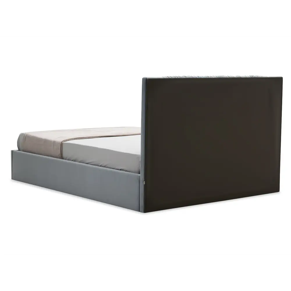 Фото 9 Кровать Ладья Мелилья 170 x 112 x 214 см дерево цвет серый Фото 9 Кровать Ладья Мелилья 170 x 112 x 214 см дерево цвет серый