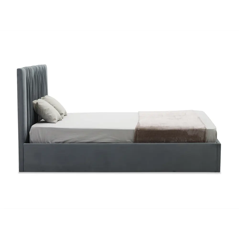 Фото 11 Кровать Ладья Мелилья 170 x 112 x 214 см дерево цвет серый Фото 11 Кровать Ладья Мелилья 170 x 112 x 214 см дерево цвет серый