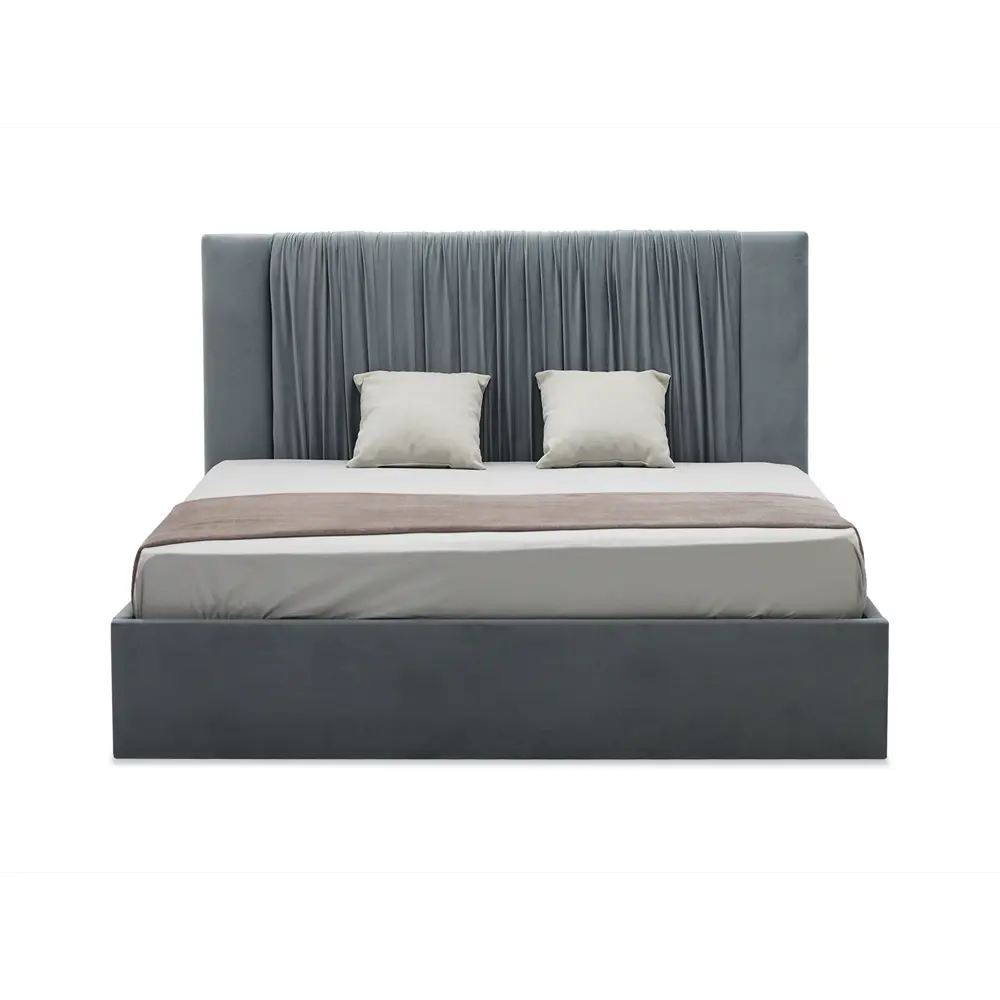 Фото 13 Кровать Ладья Мелилья 170 x 112 x 214 см дерево цвет серый Фото 13 Кровать Ладья Мелилья 170 x 112 x 214 см дерево цвет серый