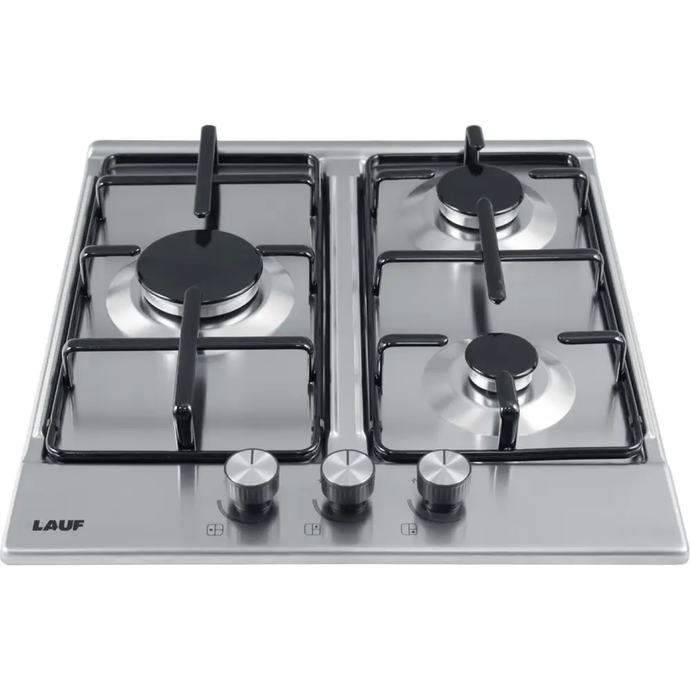 Фото 7 Газовая варочная панель Lauf 45 см 3 конфорки цвет Серый / серебристый Фото 7 Газовая варочная панель Lauf 45 см 3 конфорки цвет Серый / серебристый