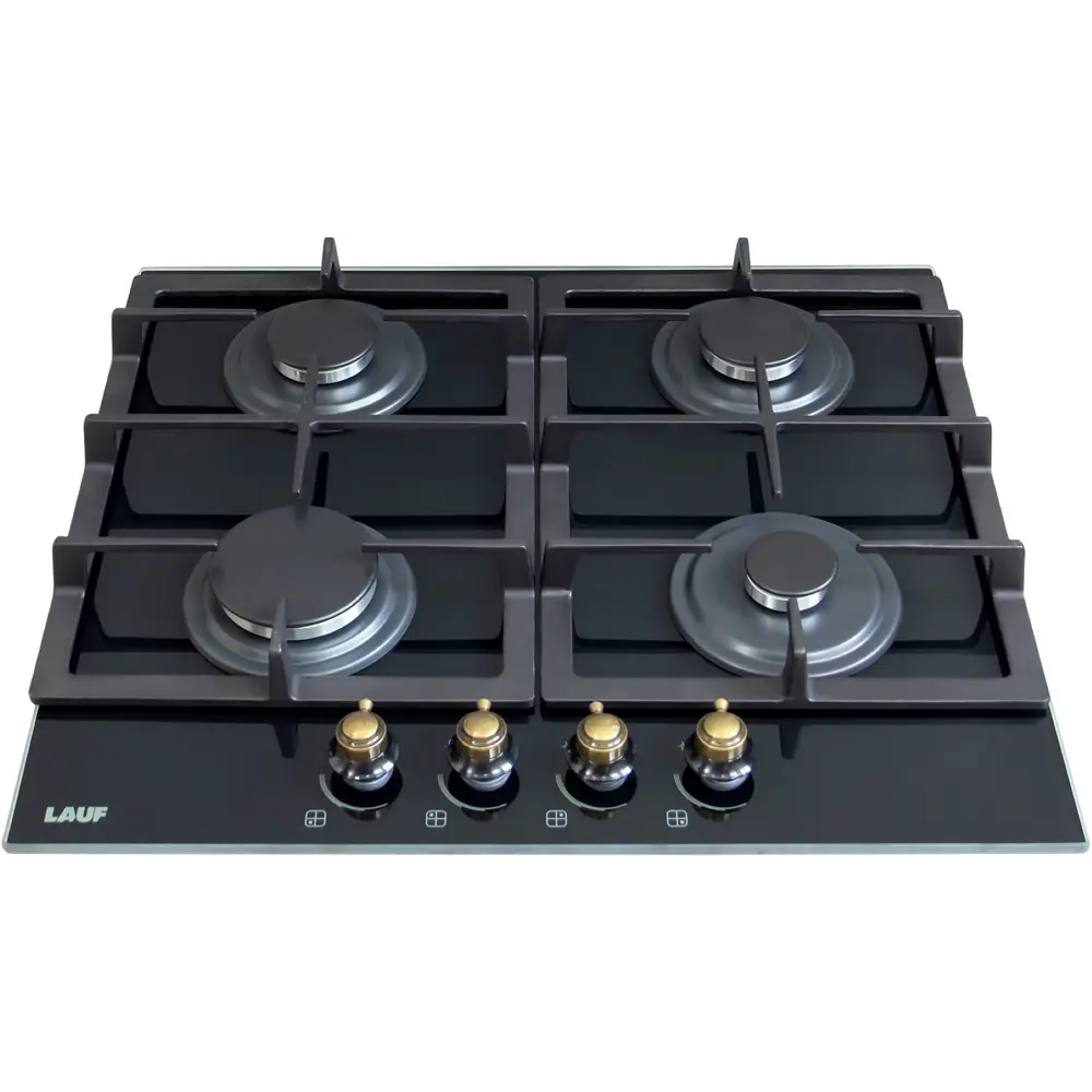 Фото 7 Газовая варочная панель Lauf PG-618BL classic 60 см 4 конфорки цвет черный Фото 7 Газовая варочная панель Lauf PG-618BL classic 60 см 4 конфорки цвет черный