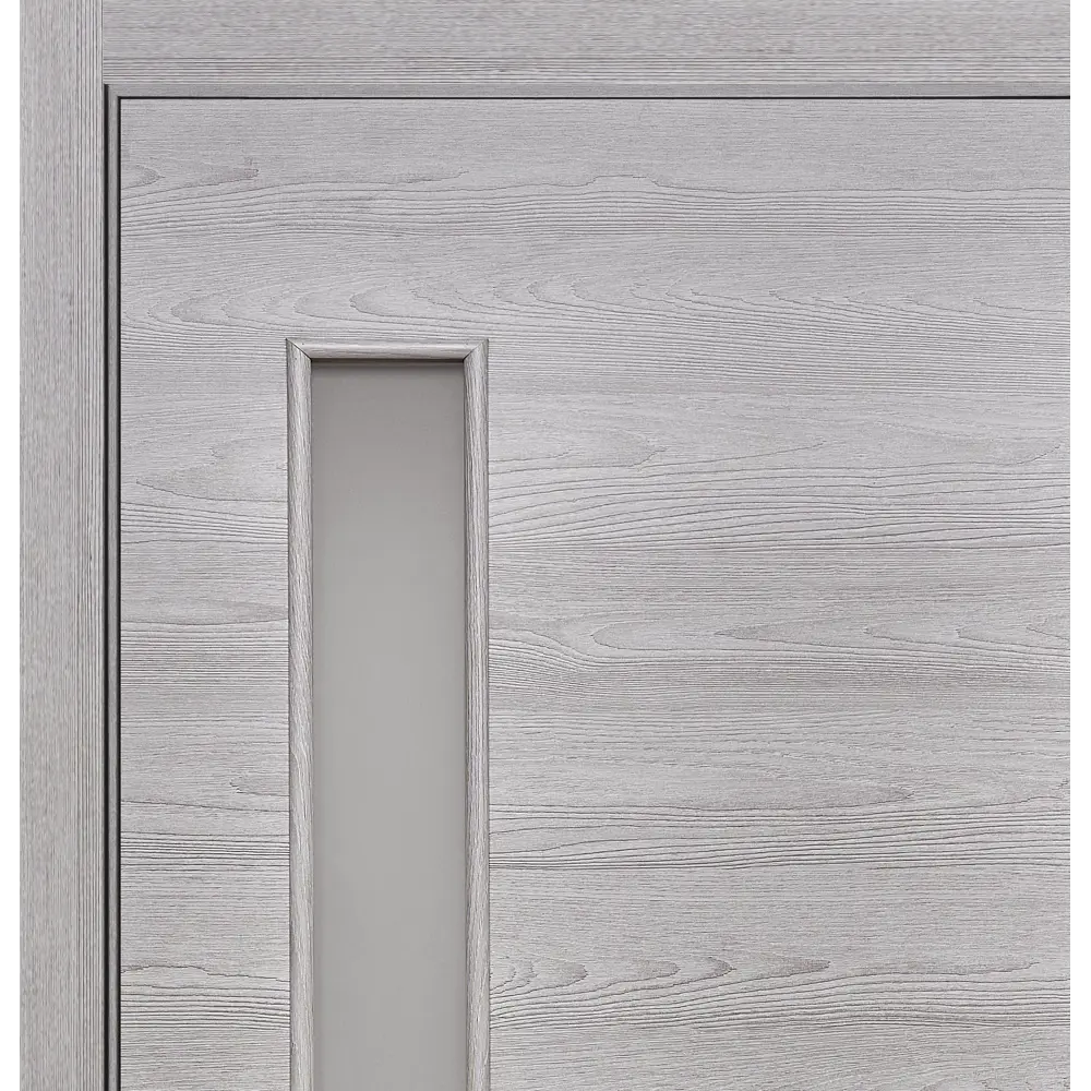 Фото 3 Дверь межкомнатная остекленная с замком в комплекте 70x200 см Hardflex цвет ясень серый Фото 3 Дверь межкомнатная остекленная с замком в комплекте 70x200 см Hardflex цвет ясень серый